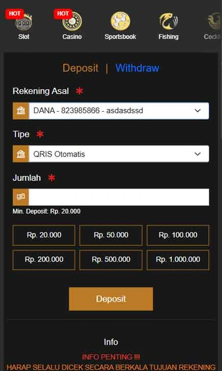 cara deposit Svip5 Slot Max Pack